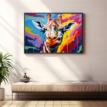Giraffe Painting Artist